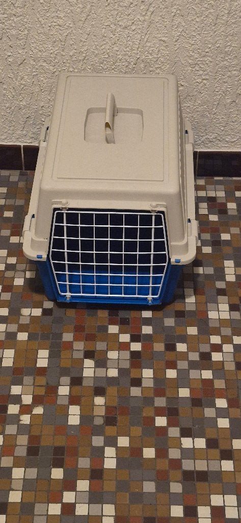 Cage de transport  pour  lapin,chat ou petit chien, Animaux & Accessoires, Boîtes de transport, Enlèvement, Comme neuf