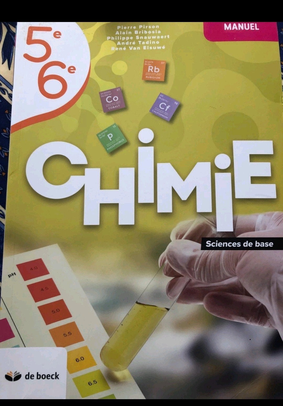 chimie 5e 6e neuf, Boeken, Informatica en Computer, Ophalen of Verzenden