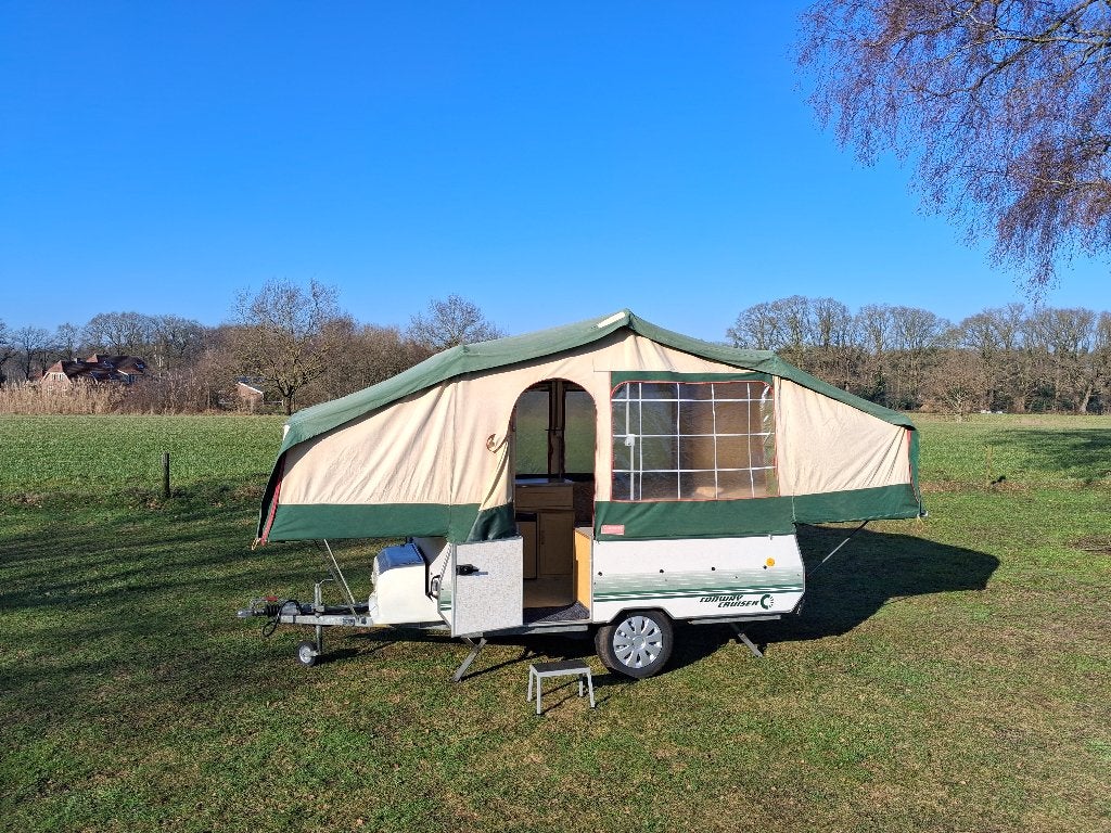 Keurige Conway Cruiser '92 Voortent Luifel  Koelkast 750KG, Caravans en Kamperen, Meerkleurig, Aanwezig, Tot en met 6, Ophalen