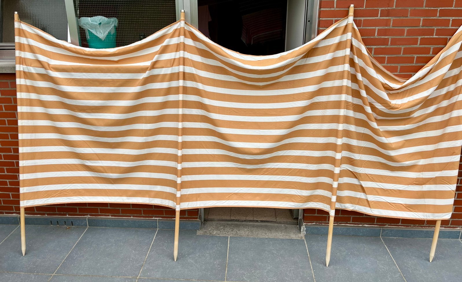 Strandzeil duralon, 4m x 1.80, als nieuw, Enlèvement, Comme neuf