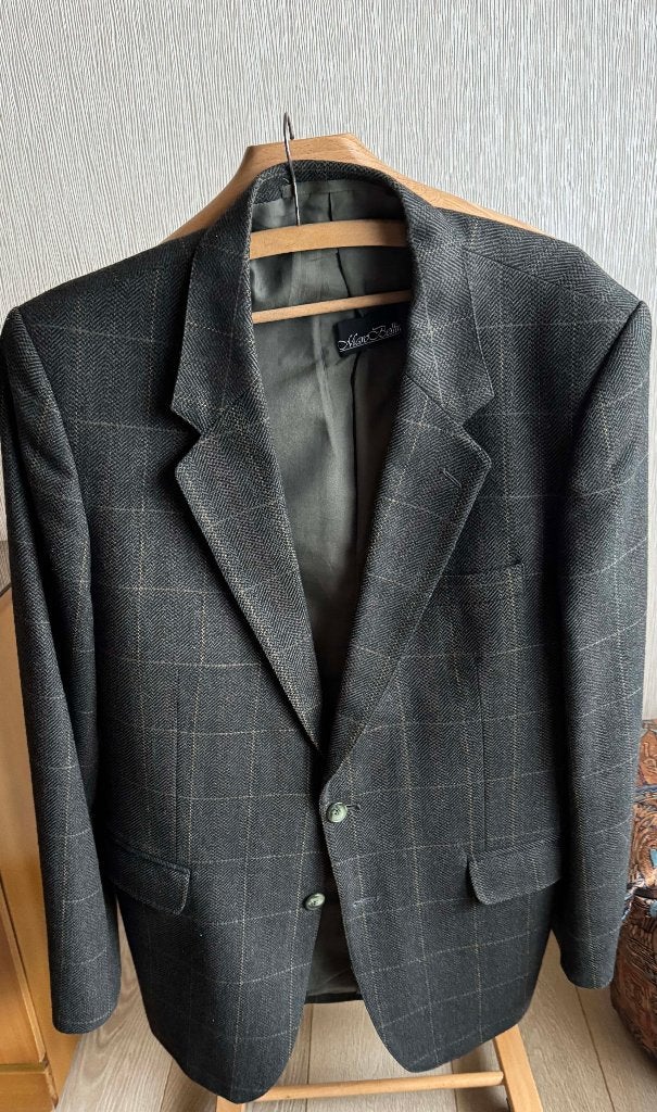 Heren jas als nieuw – 60 % wol - Maat 48/50 – Marc Bellin, Kleding | Heren, Kostuums en vesten, Maat 48/50 (M), Ophalen of Verzenden