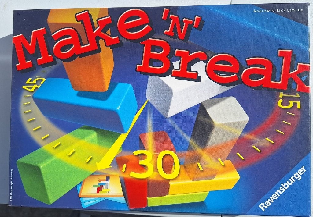 Make 'n' break, Hobby en Vrije tijd, Een of twee spelers, Ophalen, Gebruikt, Ravensburger
