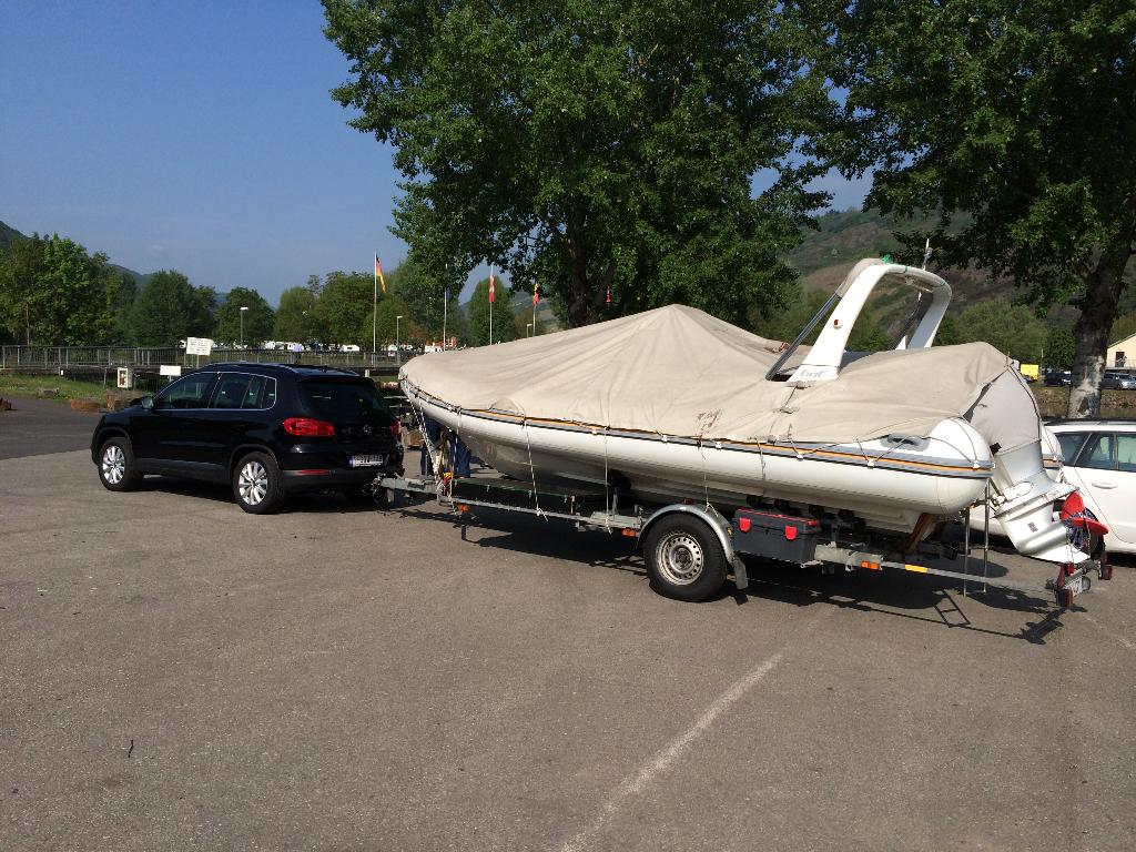 Moteur BAT 590 Pacific SL-Honda 135HP, hélice RVS +remorque., Autres marques, Enlèvement, Utilisé, Essence