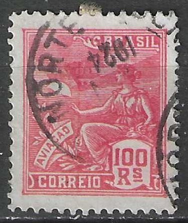Brazilie 1920/1941 - Yvert 170 - Luchtvaart (ST), Postzegels en Munten, Verzenden, Gestempeld