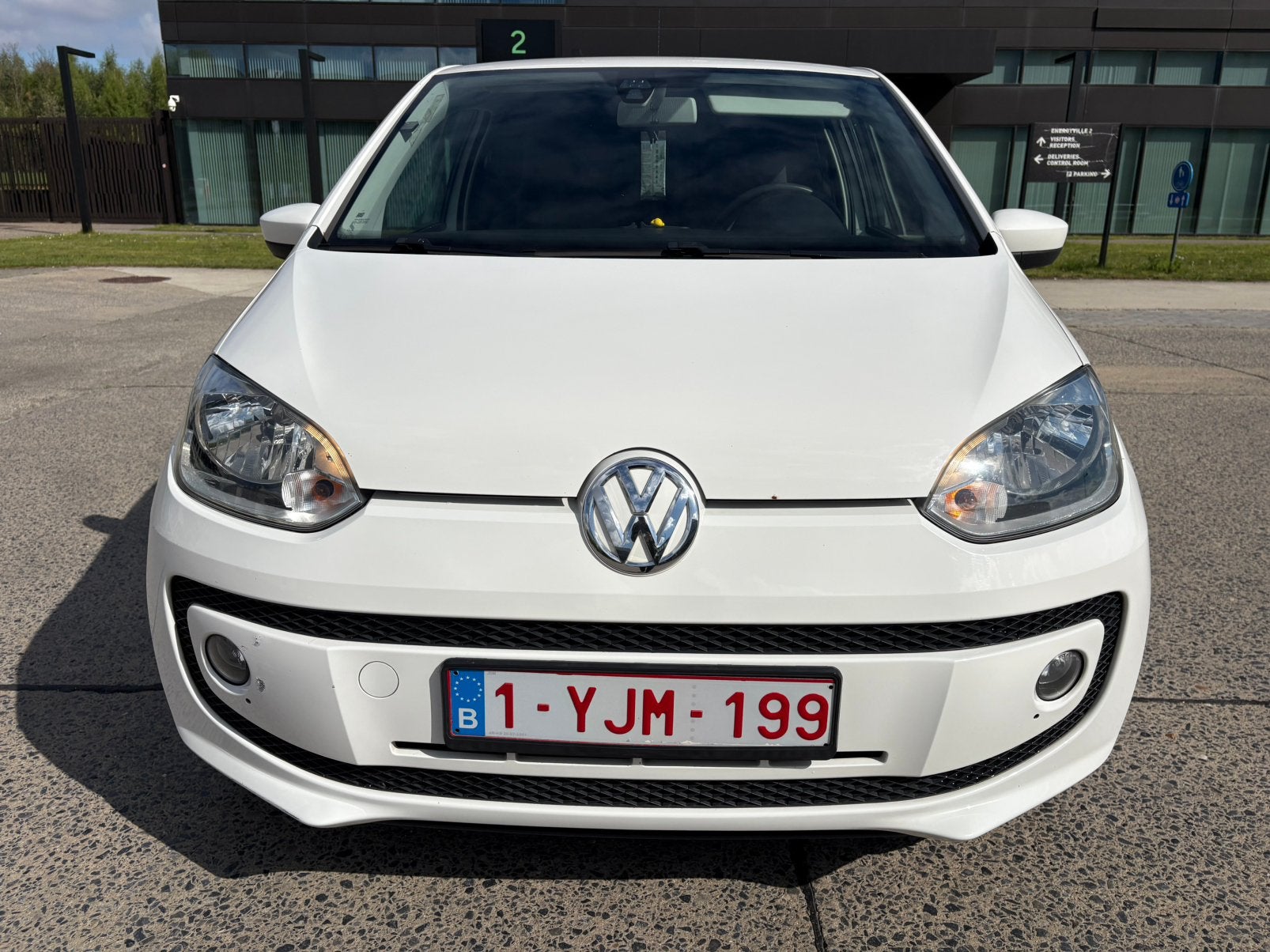Volkswagen Up!(2012)Wit 3-deurs Gekeurd voor verkoop carpass, Up!, Wit, Particulier, Te koop