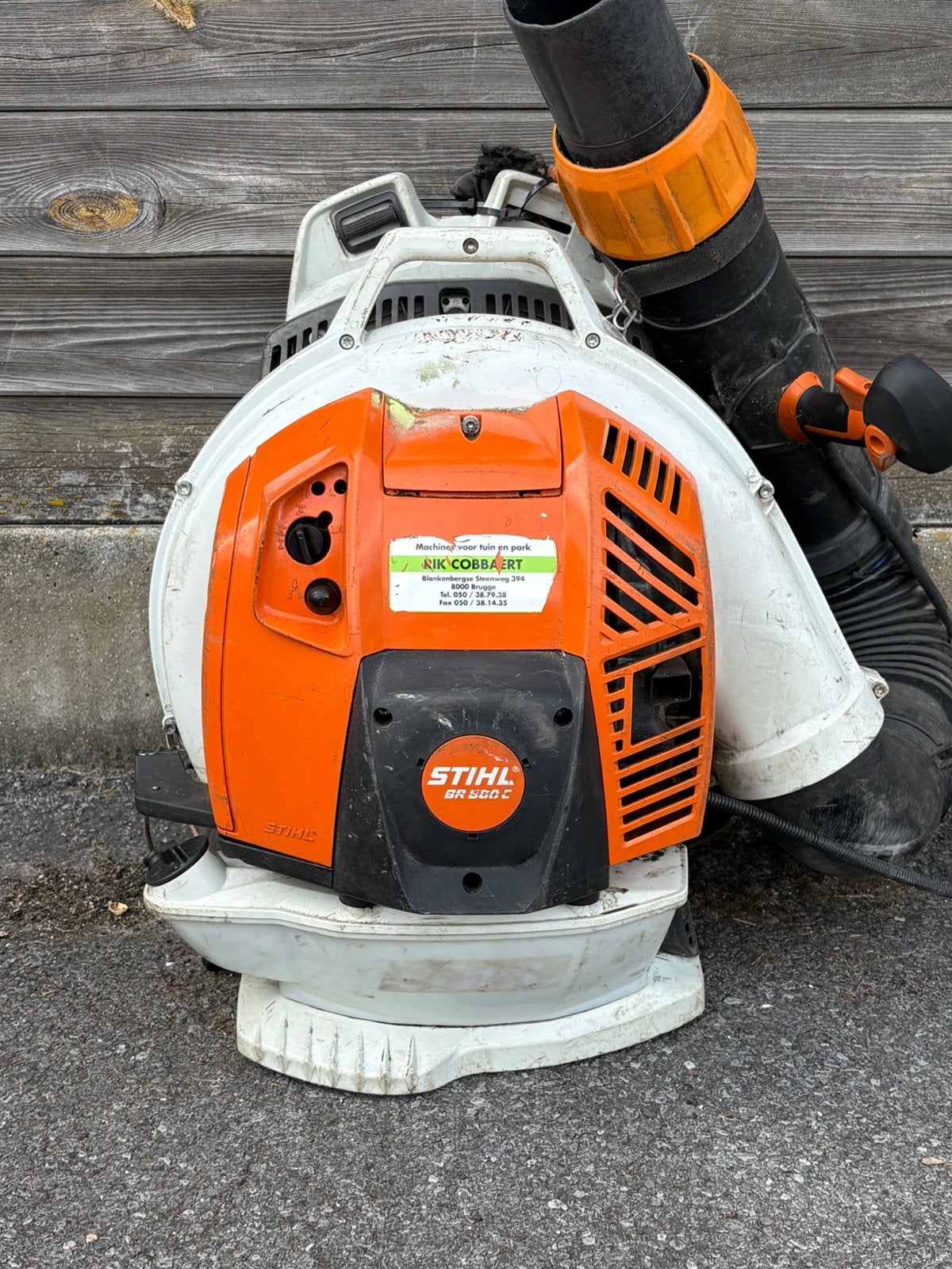 STIHL BR800C, Jardin & Terrasse, Souffleurs de feuilles, Comme neuf, Enlèvement