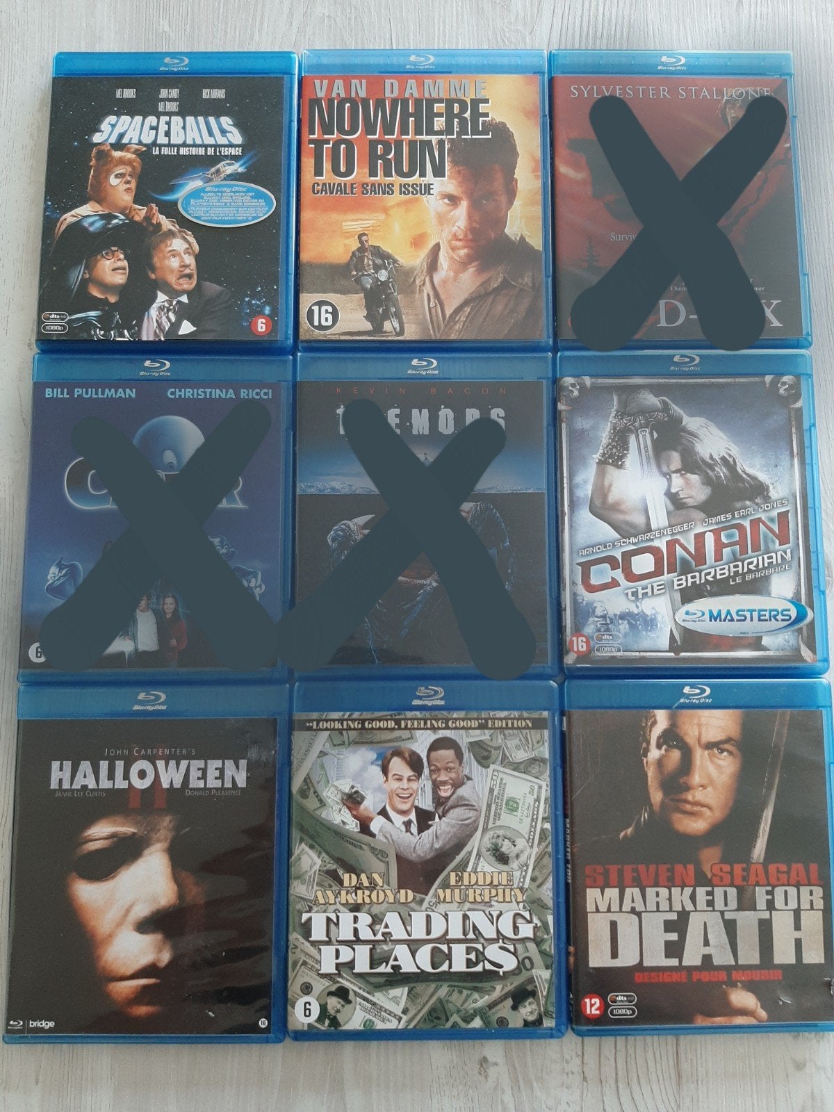 FILMS BLU RAY 12€, Enlèvement ou Envoi