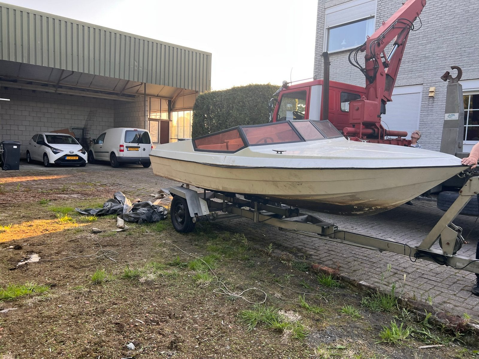 Speedboot fletcher, Watersport en Boten, Ophalen, Gebruikt, 5 m, Minder dan 70 pk