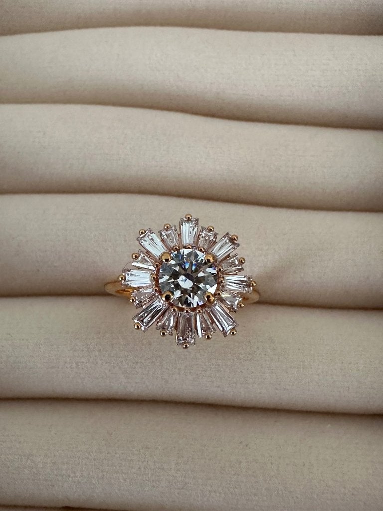 Bague Swarovski 52 mm, Enlèvement, Comme neuf, Femme
