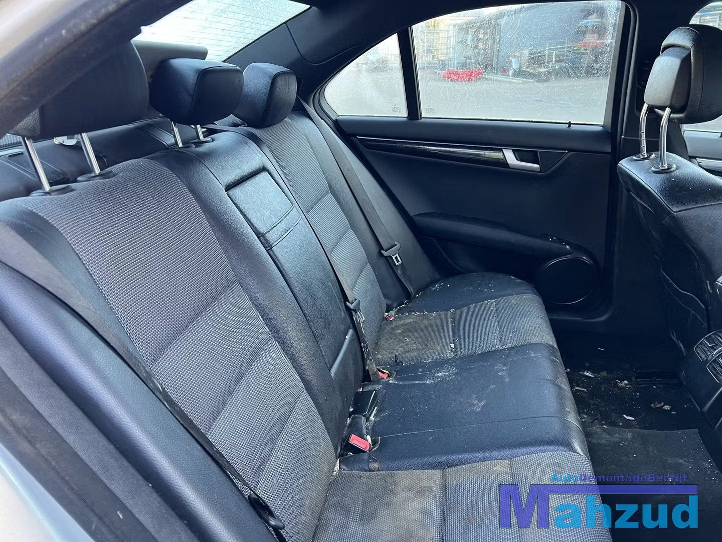 MERCEDES C KLASSE W204 Half leer interieur compleet 2007-201, Autos : Pièces & Accessoires, Habitacle & Garnissage, Mercedes-Benz