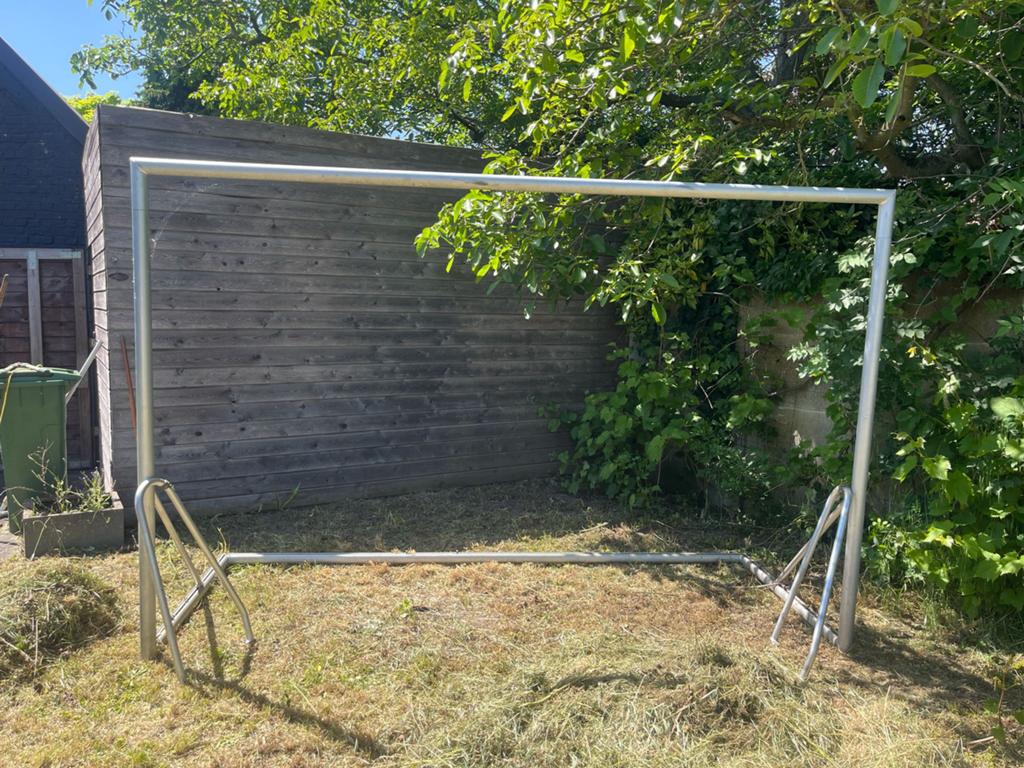 Kwalitatieve voetbal goal aluminium 2m x 3m, Sport en Fitness, Voetbal, Ophalen