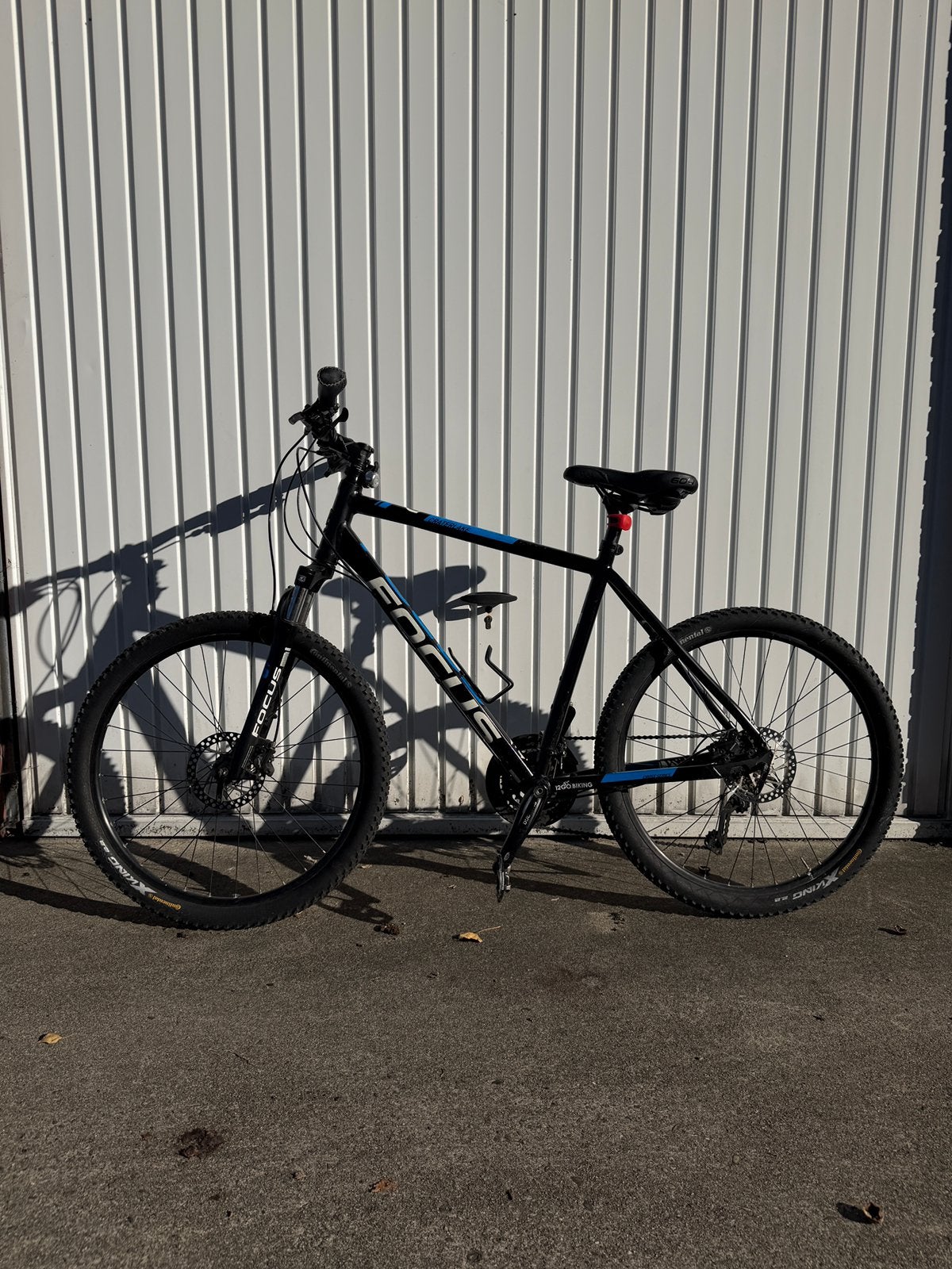 Focus mountainbike zwart/blauw, Vélos & Vélomoteurs, 65 cm ou plus, Enlèvement, Utilisé, Plus de 20 vitesses