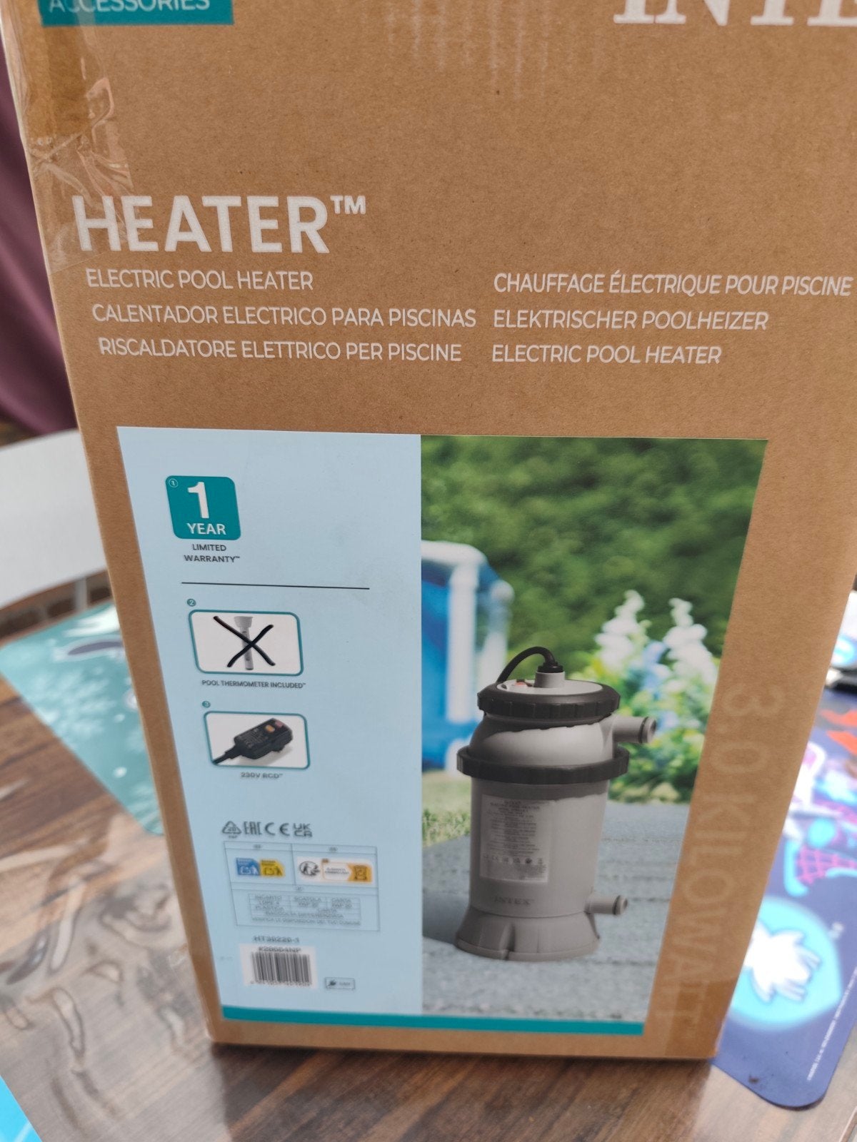 Intex zwembadverwarming, Ophalen, Nieuw, Verwarming