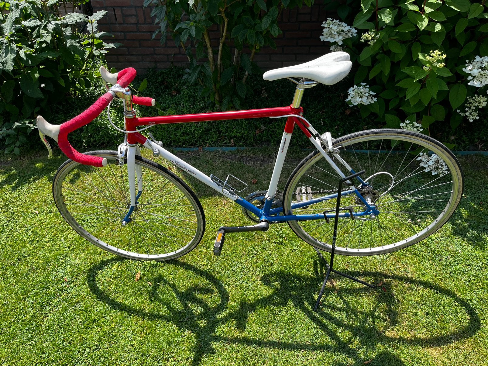 Raleigh racefiets retro, Ophalen