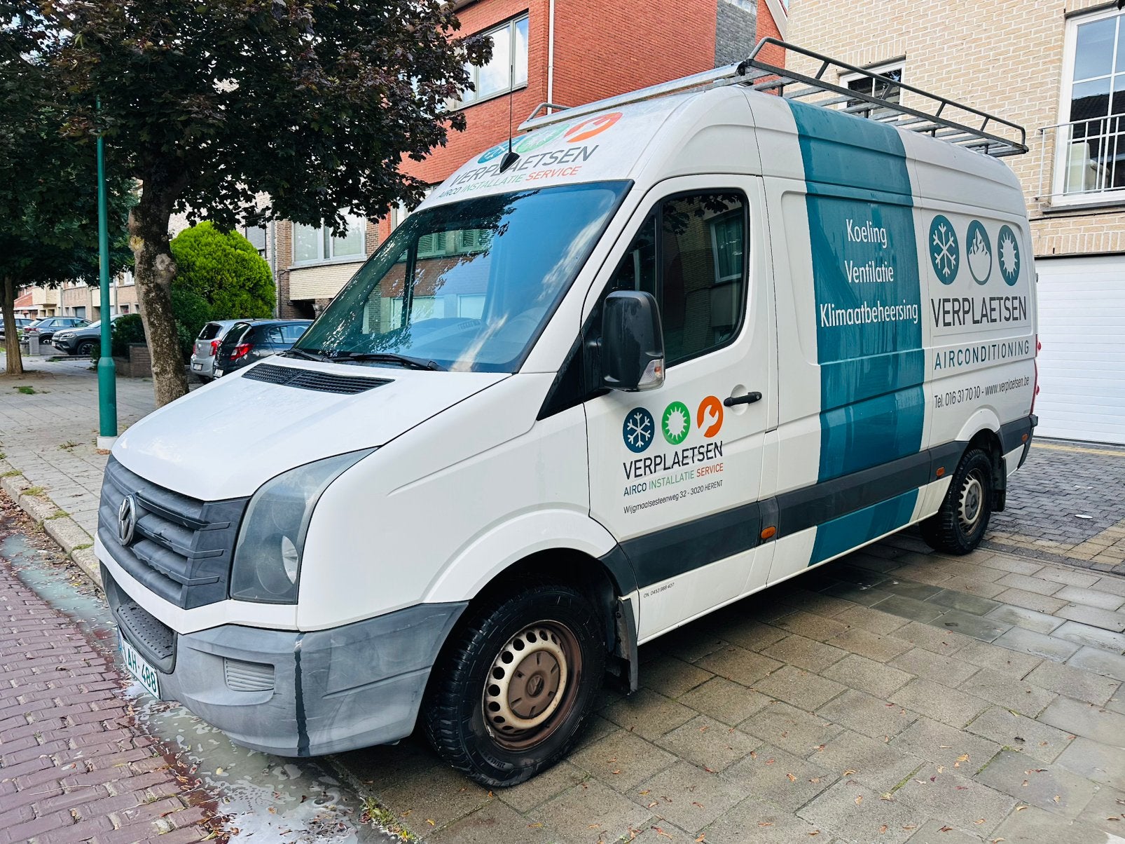 VW CRAFTER 2.0 TDI 130PK 125.000KM AIRCO 6950€, Auto's, 100 kW, Stof, 4 cilinders, Volkswagen