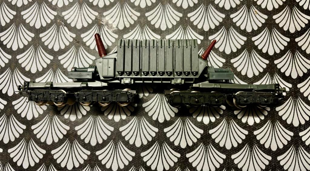 Wagon plateforme industriel pour trains HO, Enlèvement ou Envoi, Comme neuf, Wagon