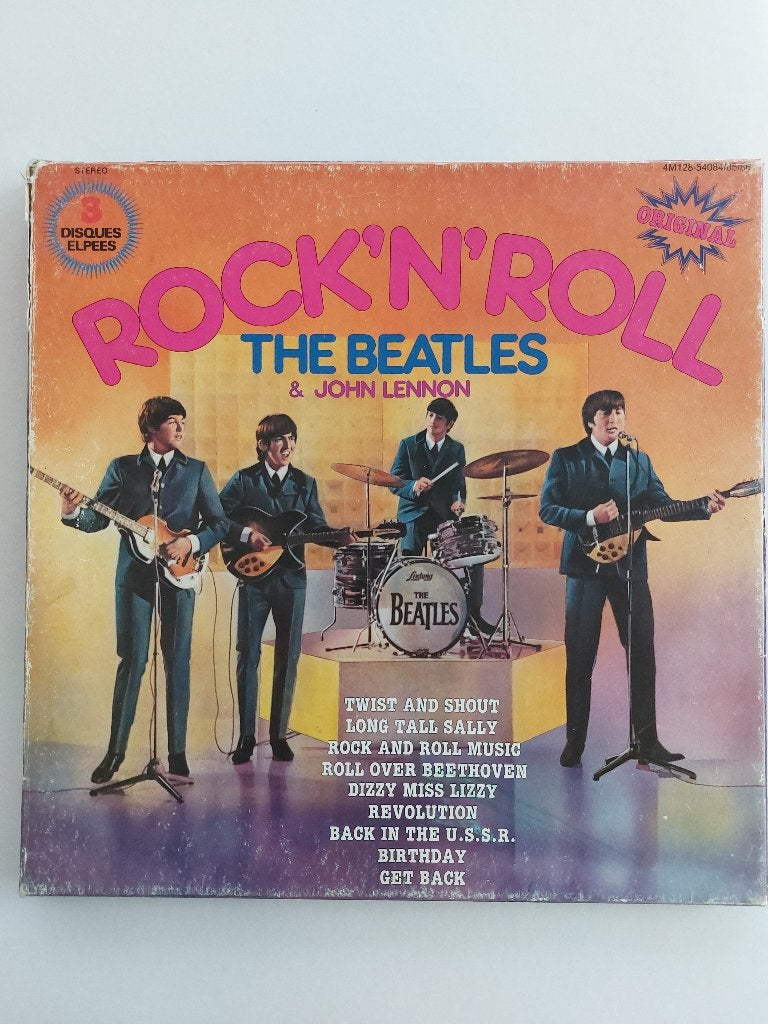 Les Beatles  - Rock'n'Roll (1981 - Coffret 3 x LP+affiche), CD & DVD, Vinyles | Rock, Utilisé, Pop rock, LP, Coffret, Avec pochette intérieure