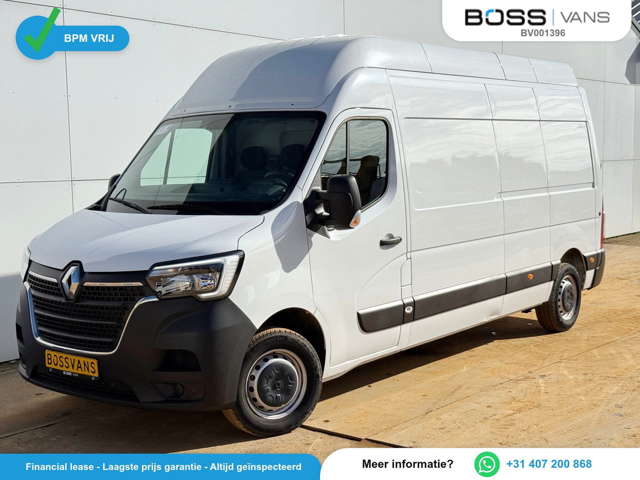 Renault Master Master 2.3DCi 135PK, Achat, Euro 6, Entreprise, 3 places