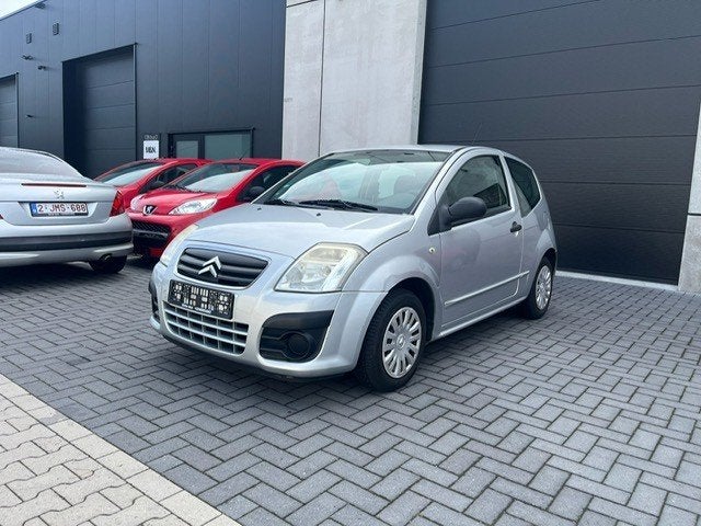 Citroen C2 1.1I, Slechts 98517 KM, Goede staat, met Garantie, Voorwielaandrijving, 4 zetels, Stof, 4 cilinders