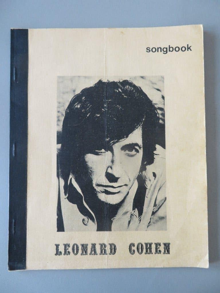 liedjesboek songbook met tekst 28 liedjes van Leonard Cohen, Ophalen of Verzenden, Zo goed als nieuw, Boek, Tijdschrift of Artikel