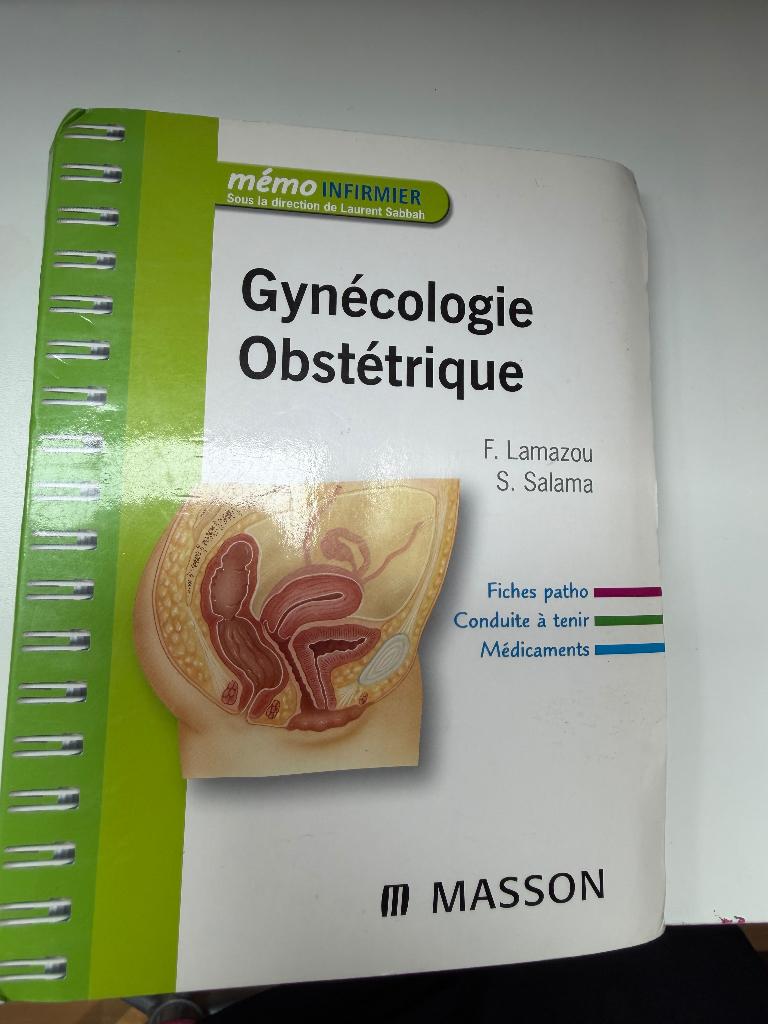 Gynécologie obstétrique, Livres, Enlèvement, Comme neuf, Enseignement supérieur, Masson