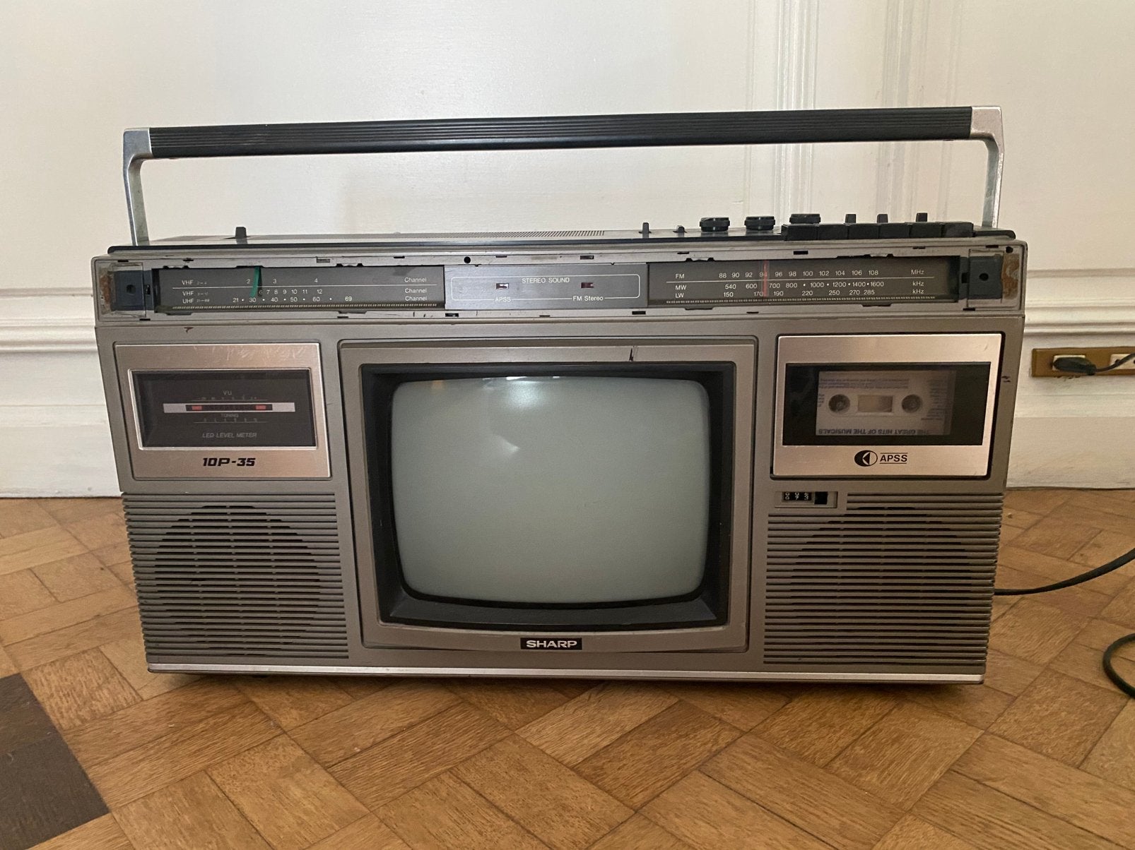 Téléviseur Boombox Sharp 10P-35, Enlèvement, Sharp