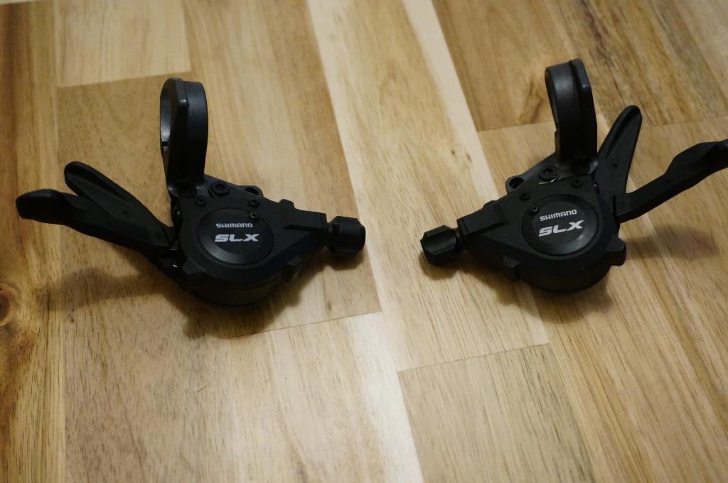 Shimano SLX shifters 3x9 speed, Vélos & Vélomoteurs, Vélos Pièces, Enlèvement ou Envoi, Utilisé, Mountainbike, Shimano
