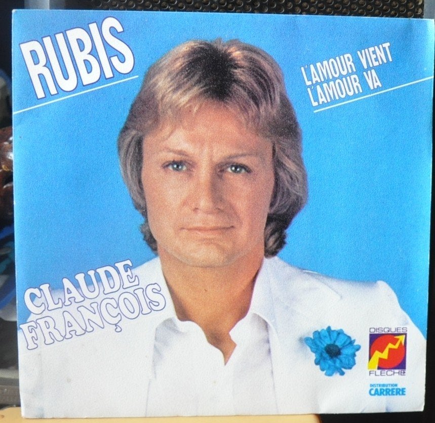vinyl 45 tours Claude François (x20387), Enlèvement ou Envoi, Utilisé, Autres genres