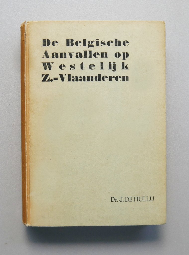 De Belgische Aanvallen op Westelijk Z.-Vlaanderen., Ophalen of Verzenden