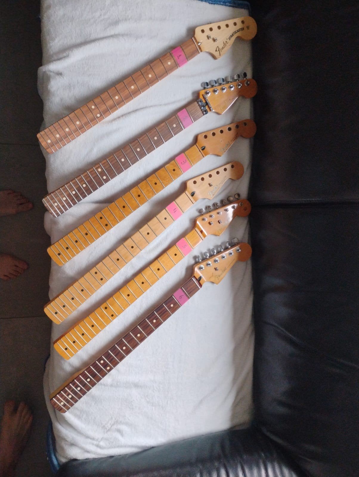Cols de guitare Fender, Enlèvement ou Envoi