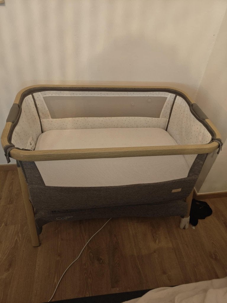Co sleeper  + Aerosleep Evolution matraspakket, Ophalen, Zo goed als nieuw, Wieg