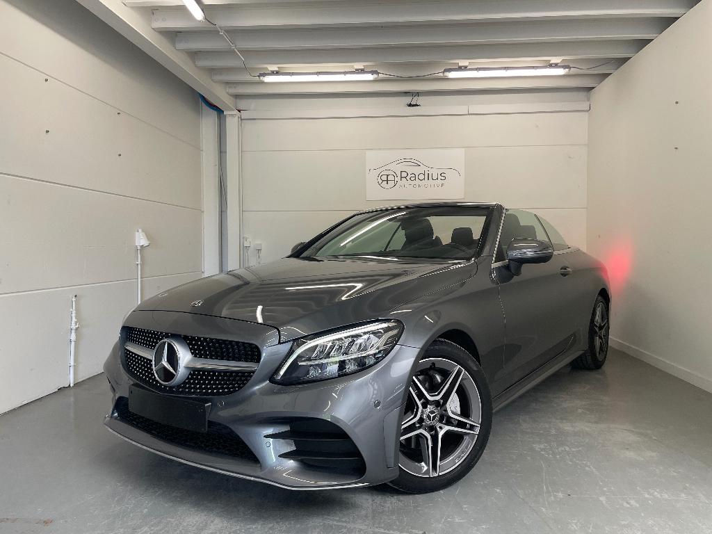 Mercedes-Benz - C180 Cabrio - AMG Line, Auto's, Mercedes-Benz, 4 zetels, Achterwielaandrijving, Lane Keeping Assist, 4 cilinders
