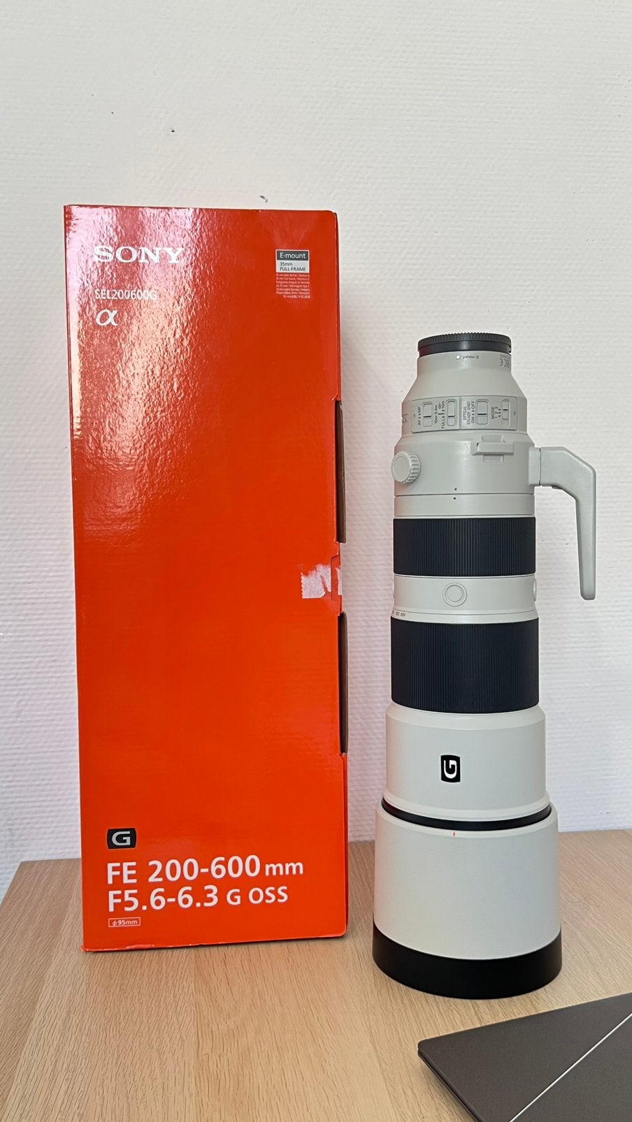 Objectif Sony FE 200-600mm F5.6-6.3 G OSS, Audio, Tv en Foto, Sony E-mount, Sony, Telelens, Zo goed als nieuw