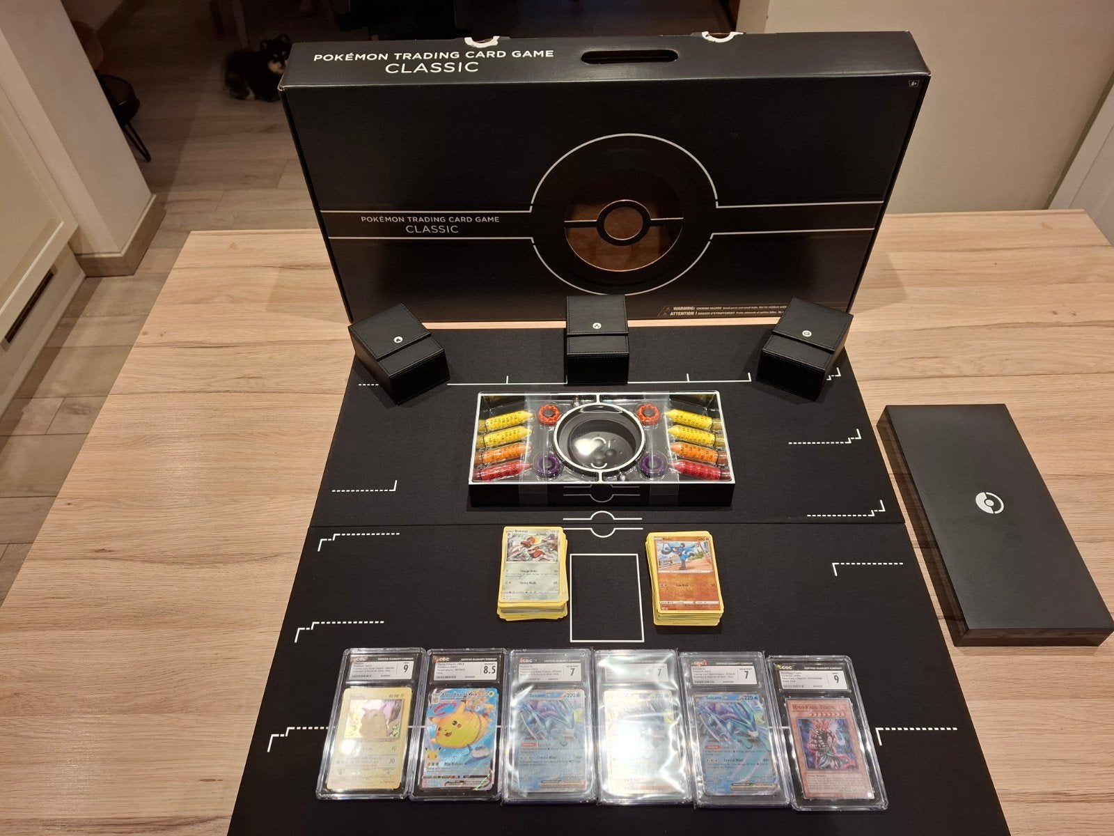 pokemon trading card game classic, Enlèvement