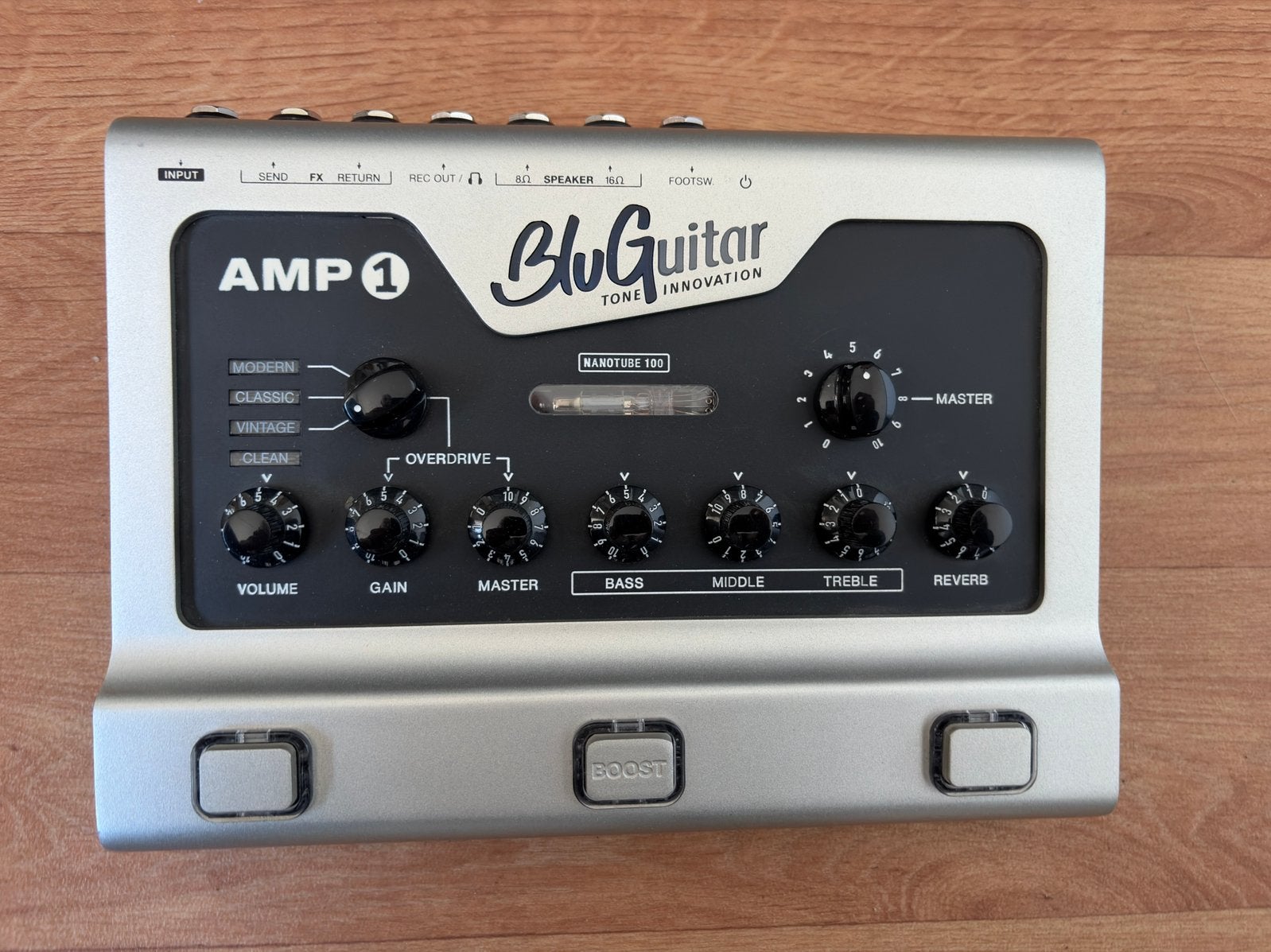 BluGuitar AMP1 Mercury, Ophalen of Verzenden, Zo goed als nieuw