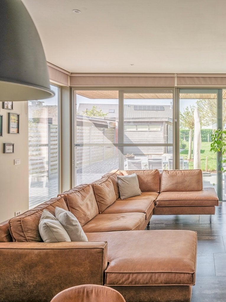 Canapé d'angle Cognac, Maison & Meubles, Canapés | Sofas & Chaises Longues, Utilisé, Quatre personnes ou plus, 300 cm ou plus