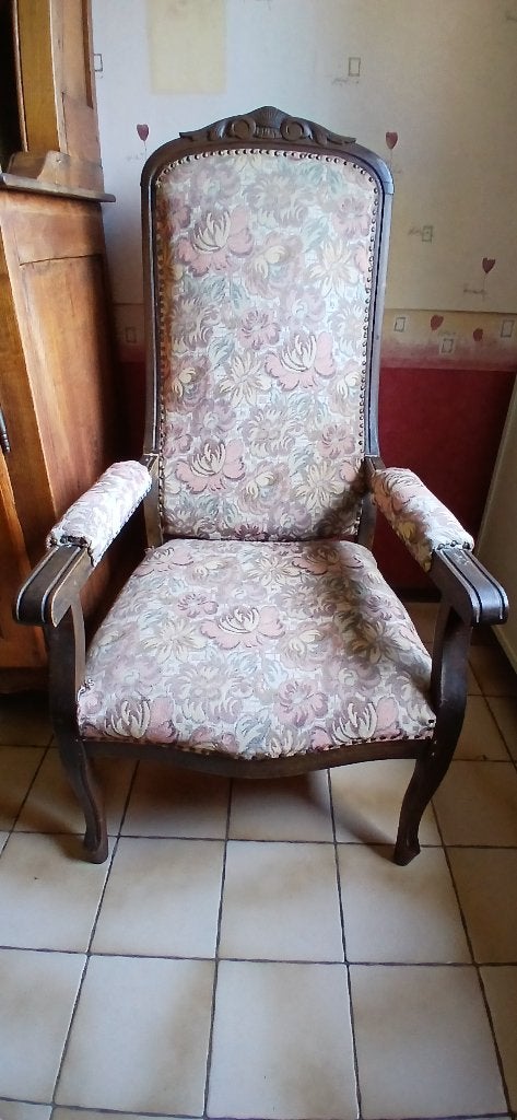 Fauteuil voltaire 1, Antiquités & Art, Antiquités | Meubles | Chaises & Canapés, Enlèvement