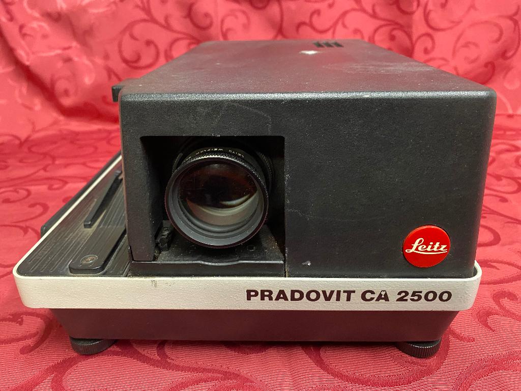 Leitz Diaprojector, Ophalen, Gebruikt