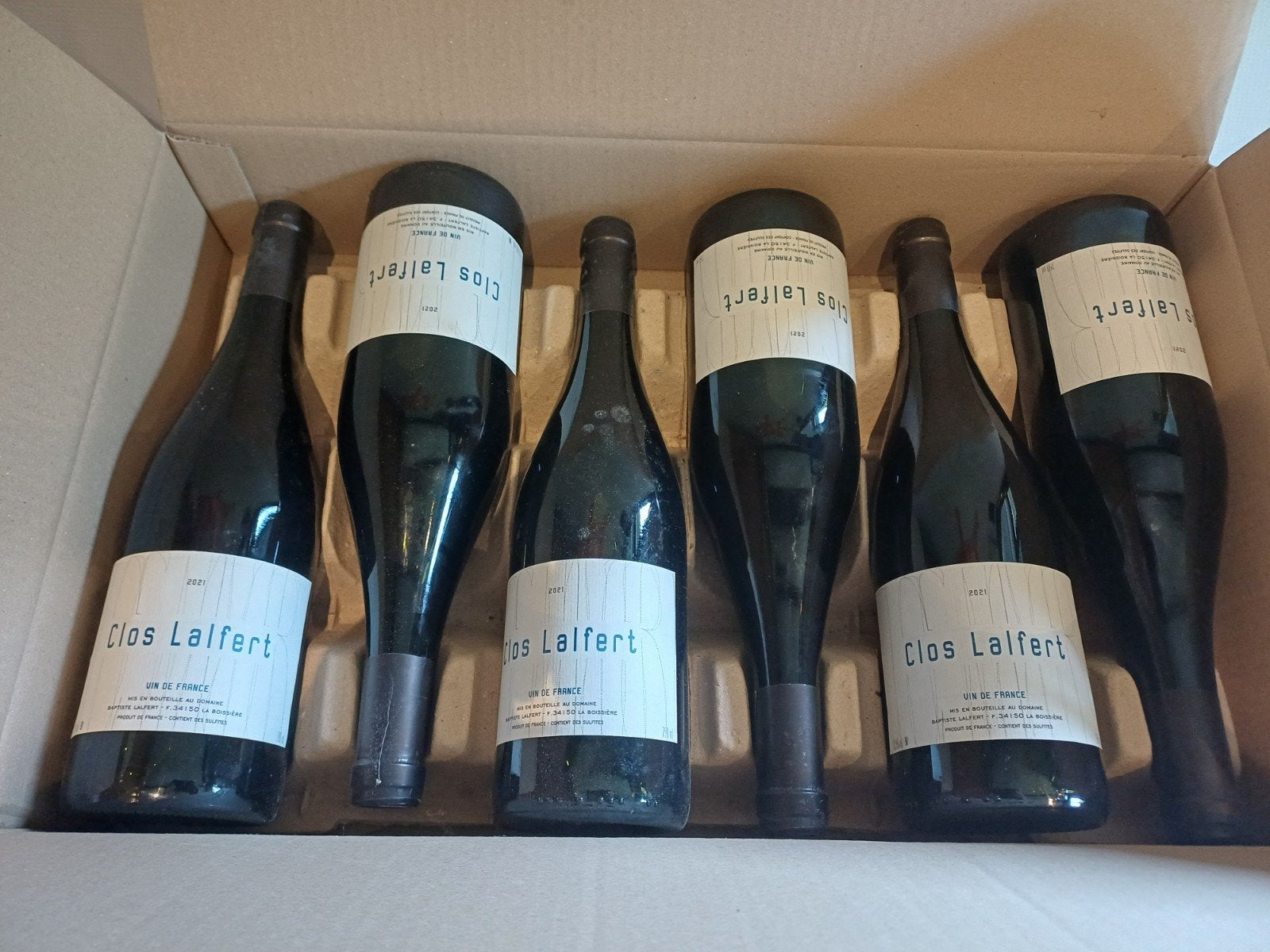 Clos Lafert 2021 VDF Baptiste Lalfert x6 en caisse d origine, Collections, Vins, Enlèvement ou Envoi