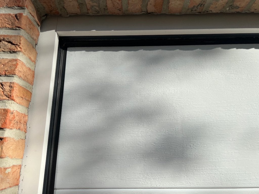 sectionaalpoort, Ophalen, Zo goed als nieuw, Metaal, 120 cm of meer