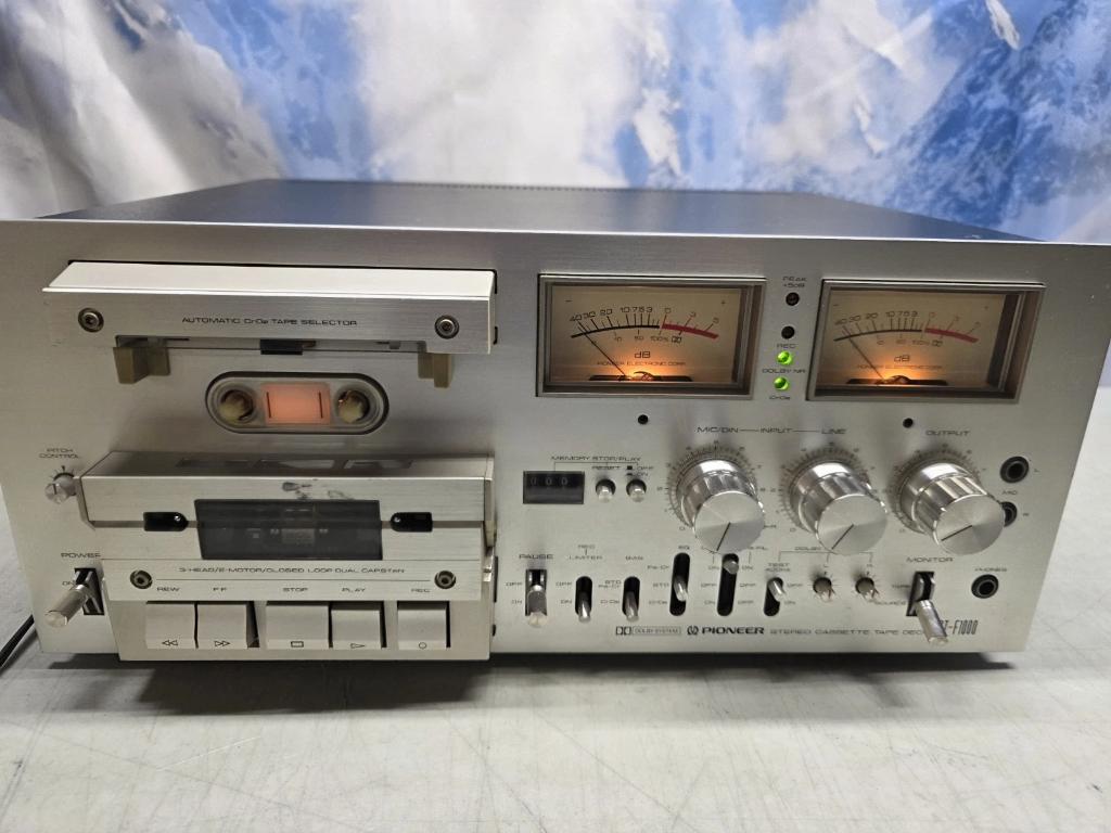 Pioneer CT-F1000 cassettedeck, Audio, Tv en Foto, Cassettedecks, Ophalen of Verzenden, Enkel, Overige merken, Tape counter
