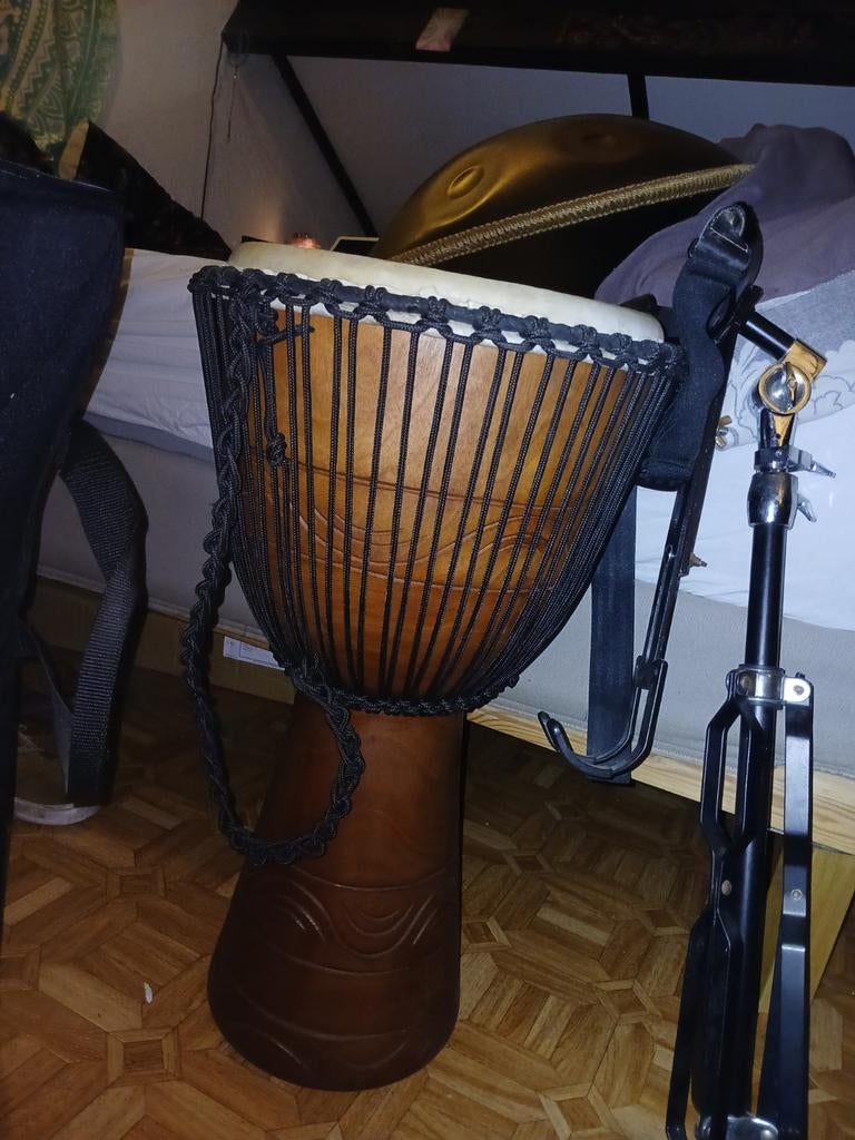 Meihl djembe extra large bass, Ophalen