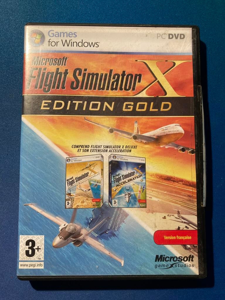 Flight Simulator X Edition Gold Pc, Games en Spelcomputers, Games | Pc, Ophalen of Verzenden, Gebruikt