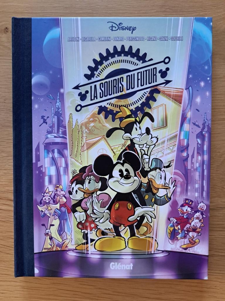 Glenat Disney La Souris du future tombe 1 stripverhaal, Eén stripboek, Ophalen of Verzenden, Zo goed als nieuw, Disney