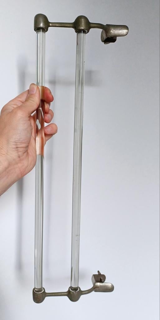 Porte-serviettes en verre art déco, Enlèvement ou Envoi