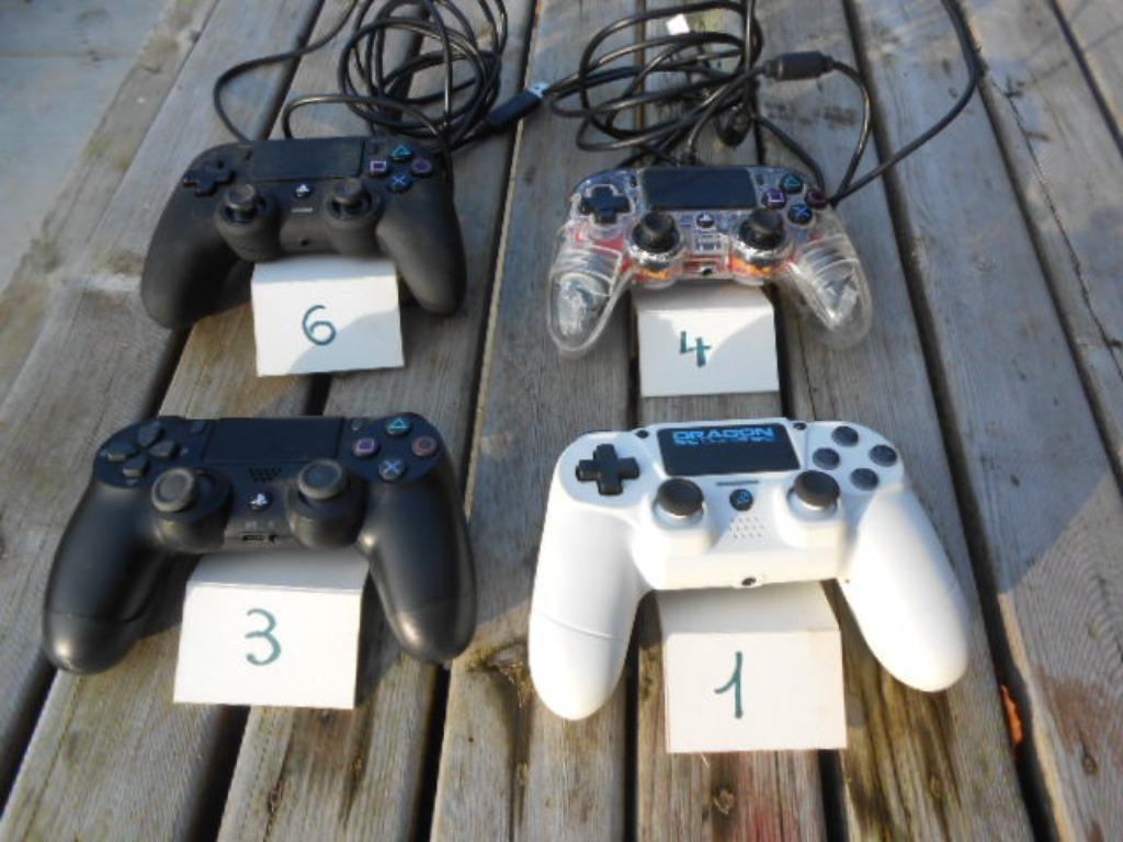 N° 6 Manette de jeu de la marque Nacon BB4469 noire pour Pla, Consoles de jeu & Jeux vidéo, Enlèvement ou Envoi, Utilisé, PlayStation 4