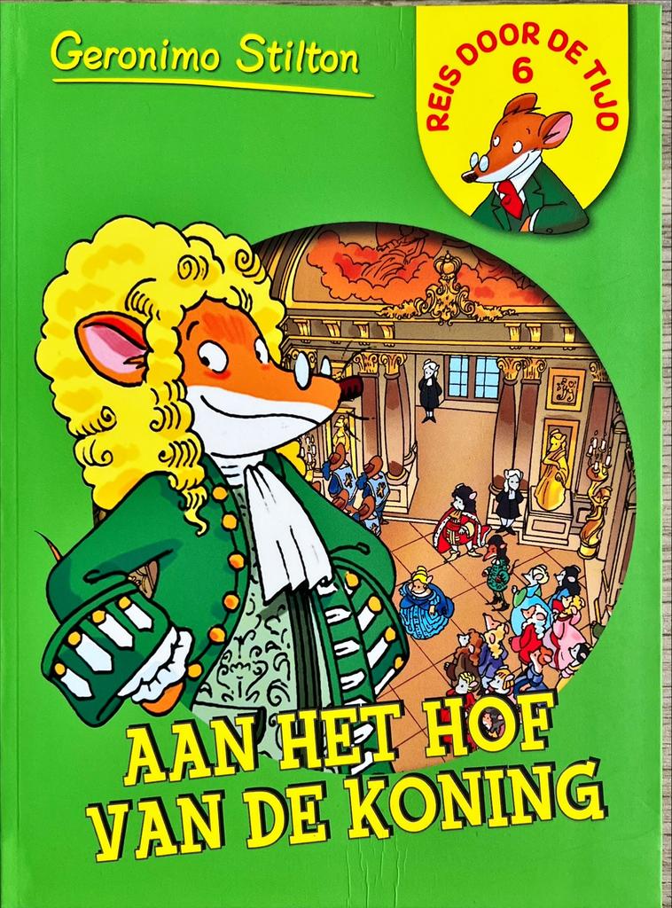 Geronimo Stilton - Aan het hof van de koning, Ophalen of Verzenden, Geronimo Stilton