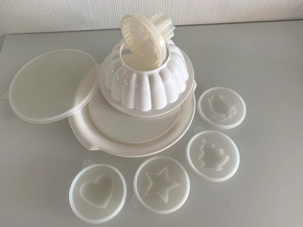 Tupperware Gourmet 1 litre, Maison & Meubles, Cuisine| Tupperware, Utilisé, Blanc, Enlèvement ou Envoi