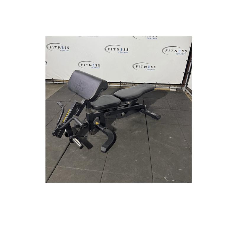 Powertec – Bicep Curl, Sport en Fitness, Ophalen of Verzenden, Gebruikt, Benen, Overige typen