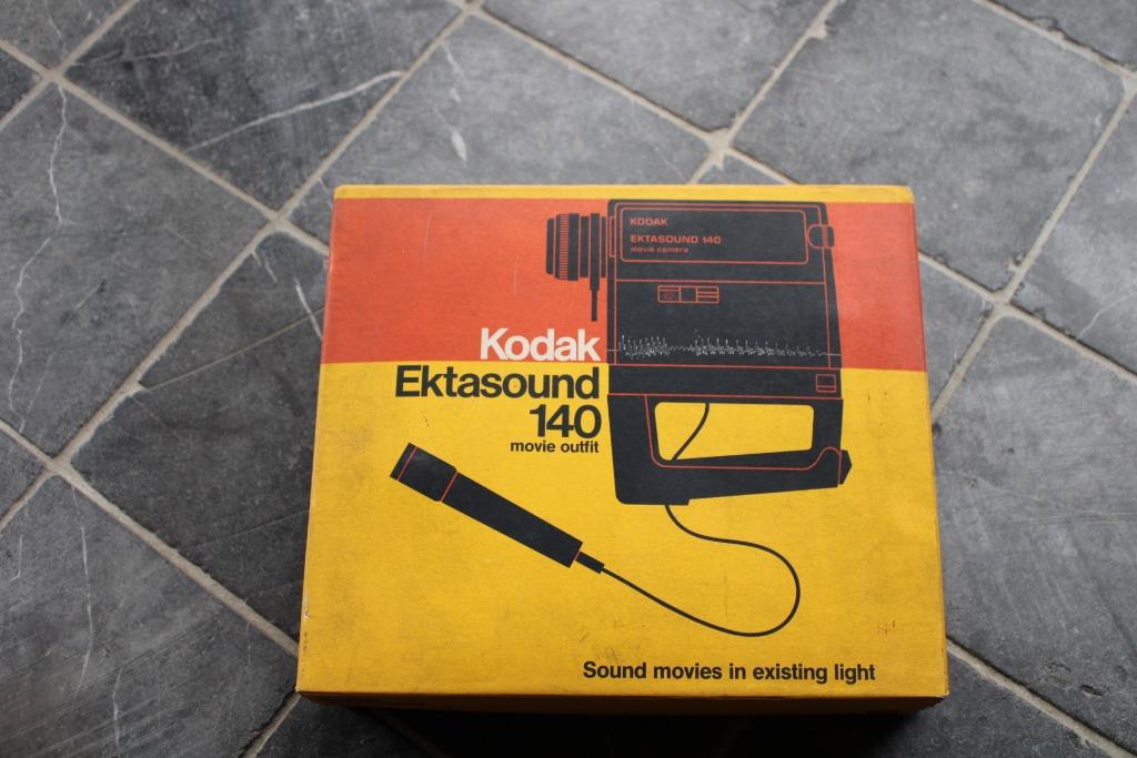 KODAK EKTASOUND 140 FILM CAMERA vintage retro collectors it, Enlèvement ou Envoi, Neuf, Kodak